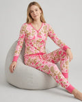 Mallard Duck Hunting Camouflage Bamboo Women Pajama Set