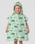 Watermelon Turtle Family Matching Bamboo Swim Poncho