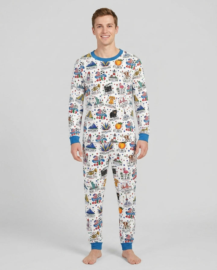 Vorlage Bambus-Pyjama-Set für Herren