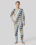 Funny Cat Butts Club Family Matching Bamboo Men's Pajama Set