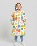 Sudadera Manta Portátil de Bambú "Eres Magia"