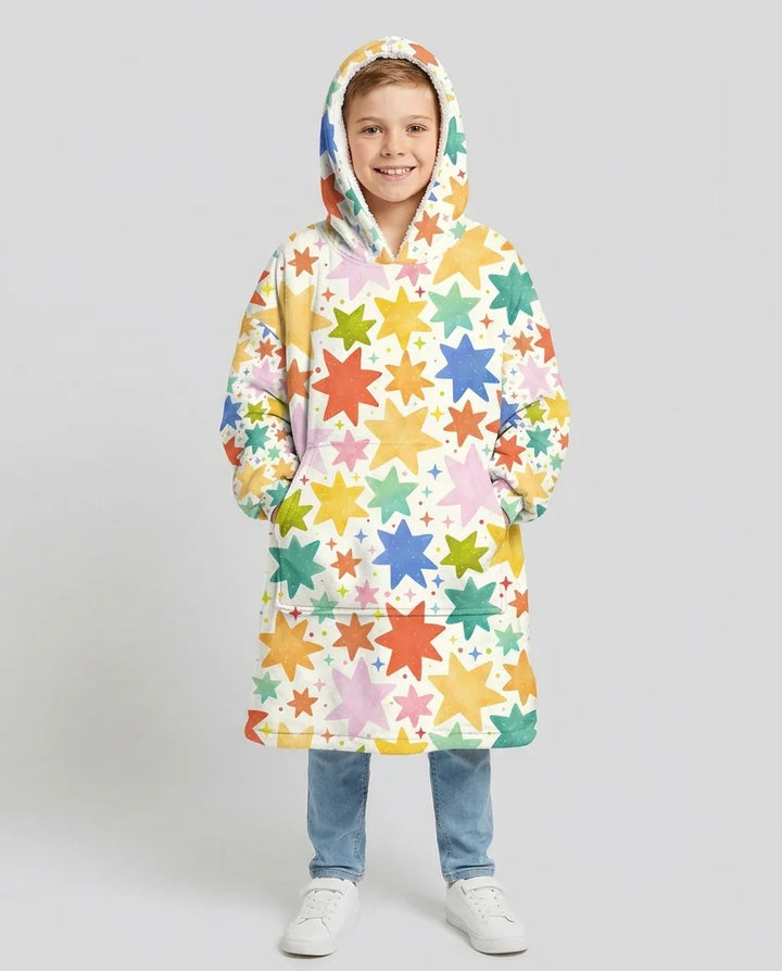Sudadera Manta Portátil de Bambú "Eres Magia"