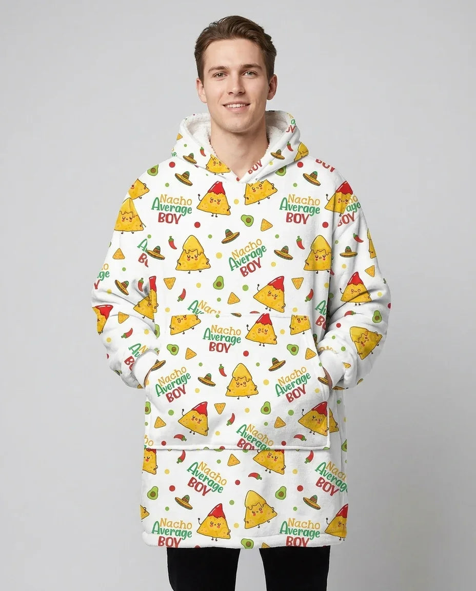 Lil Nacho Average Kid Tragbarer Bambus-Deckenhoodie