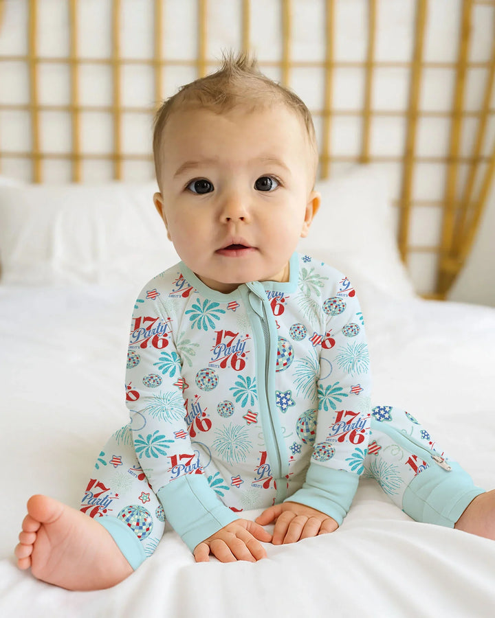 Land Of Free Family Matching Bamboo Convertible Zippy