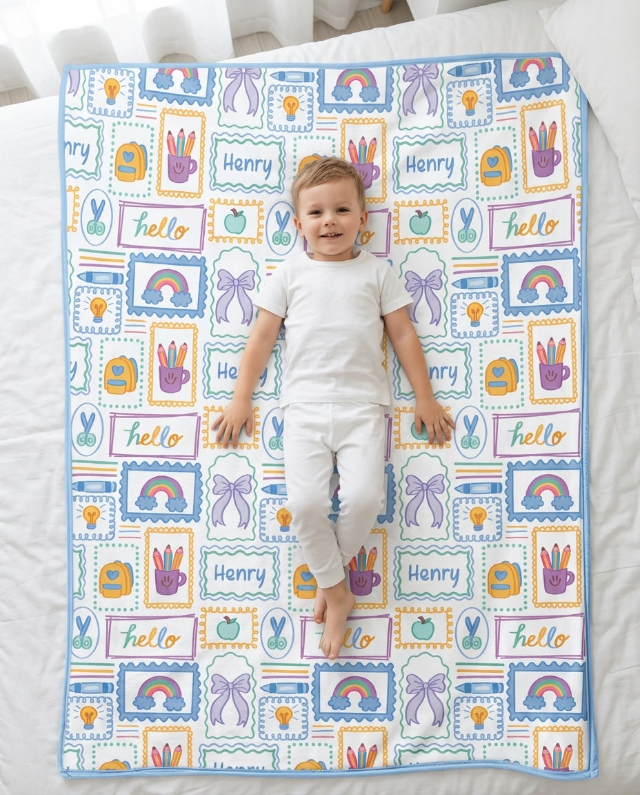 Vorlage Quilt Decke