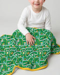Little Builder Construction Zone Bamboo Blanket