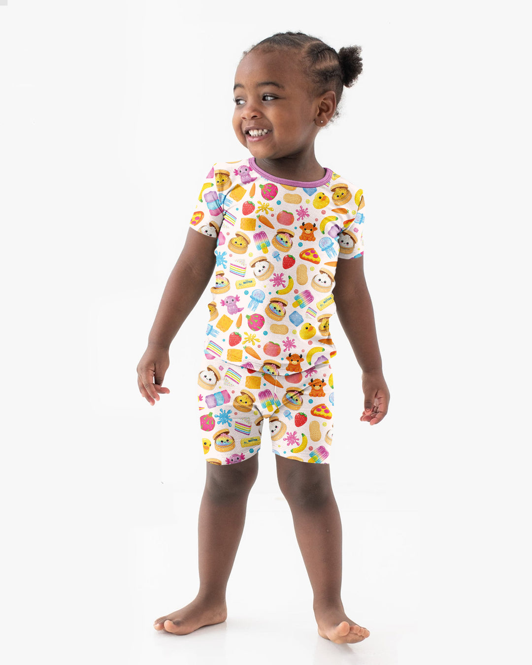 In My Squishies Era Bamboo Two Piece Short Sleeve Shorts Pajama Set