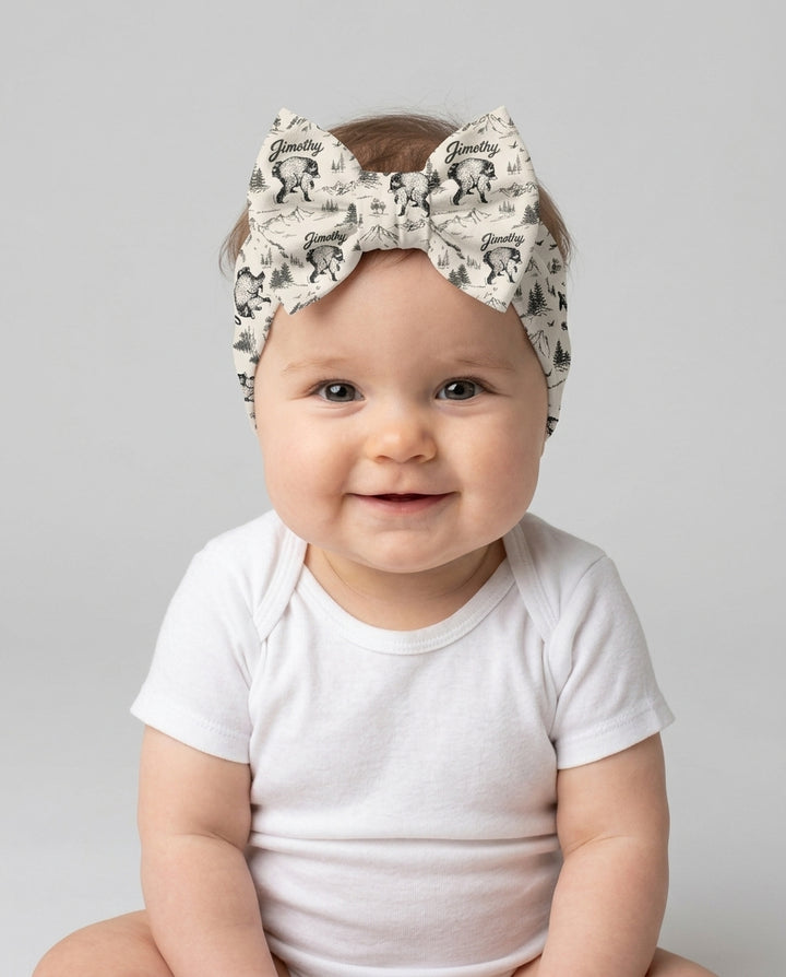 Vintage Jimothy Racoon Family Matching Headband