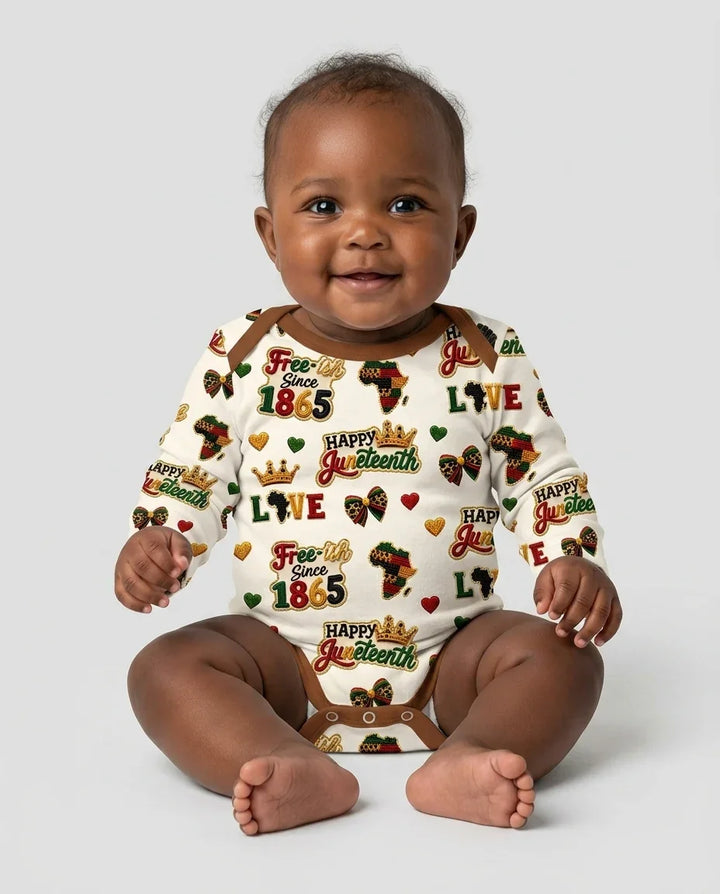 Juneteenth Free-ish Since 1865 Bamboo Bodysuit