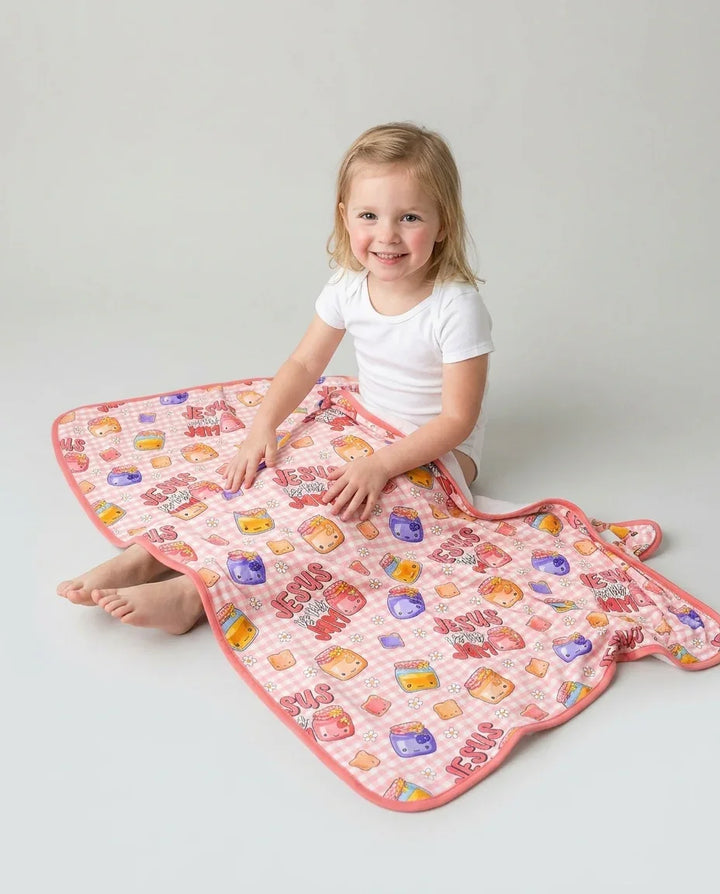 Jesus is My Jam Bamboo Blanket