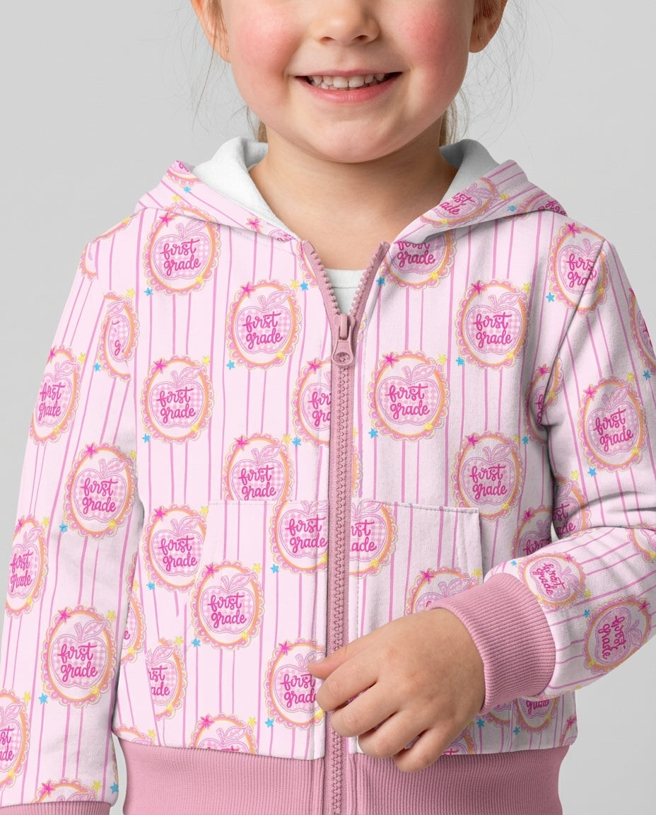 Sudadera con capucha y cremallera de bambú personalizada