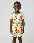 Africa It's In My DNA Bamboo Two Piece Short Sleeve Shorts Pajama Set