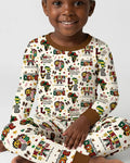 Juneteenth Breaking Every Chain Bamboo Two Piece Long Sleeve Pajama Set