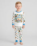 Someone in California Loves Me Bamboo Two Piece Long Sleeve Pajama Set (A)