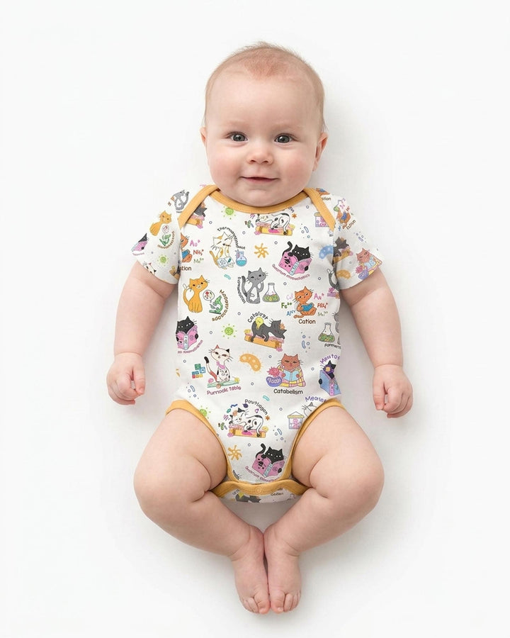 Gerippte Babykleidung mit individuellem Foto - Weich &amp; Skizzenhaft