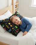 Pixel Game Lover Matching Bamboo Pillow Case