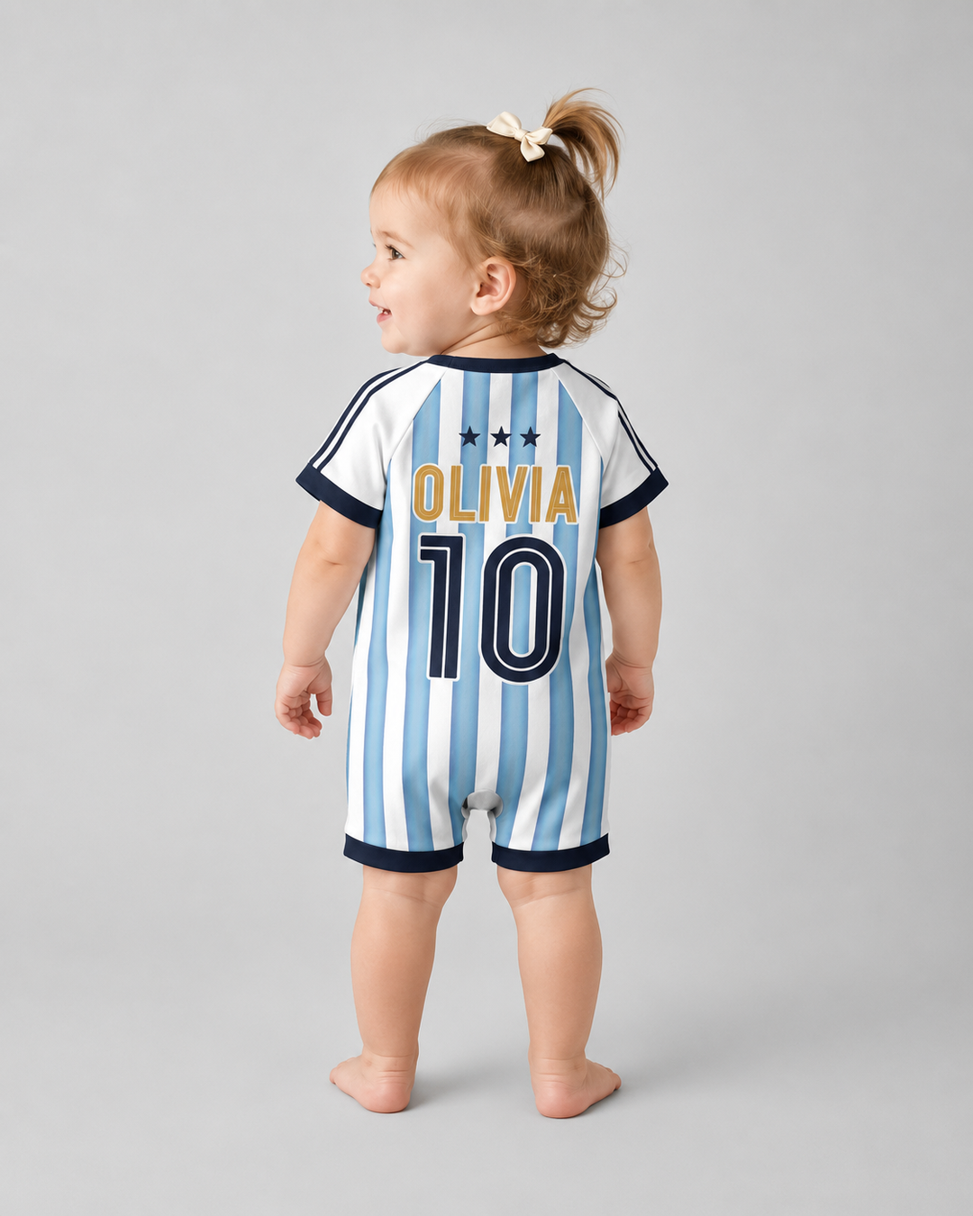 Plantilla PERSONALIZADA de Bambú Pijama Corto con Cremallera
