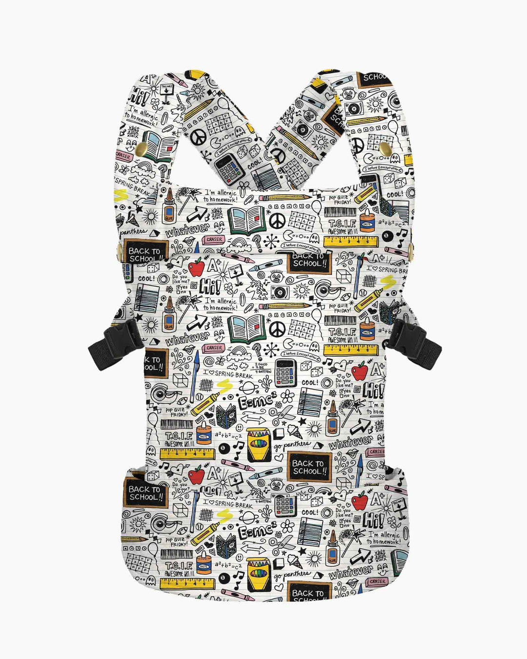 School Days Doodles Baby Carrier