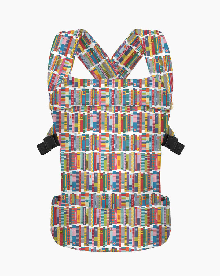 Rainbow Bookshelf Baby Carrier