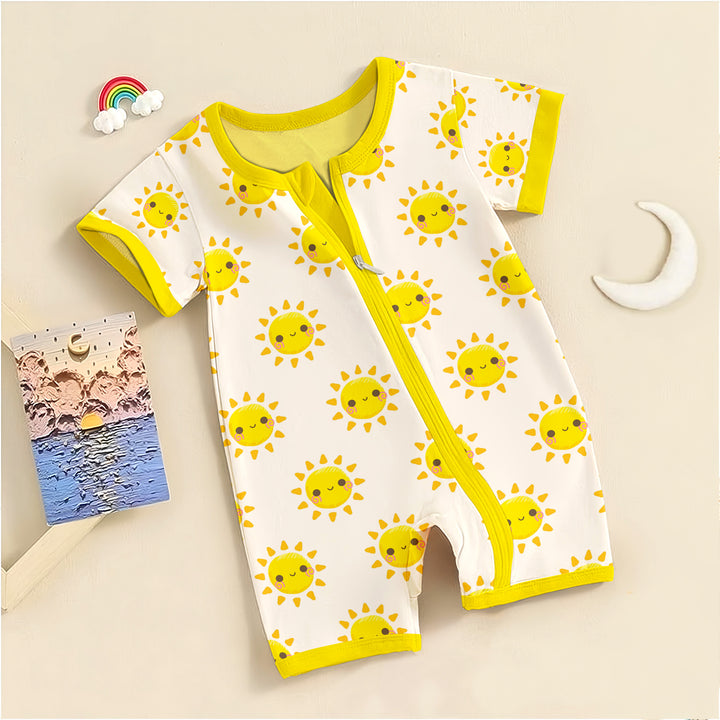 Comfortable Sunshine Bamboo Zippy – Bright and Cheerful for Baby