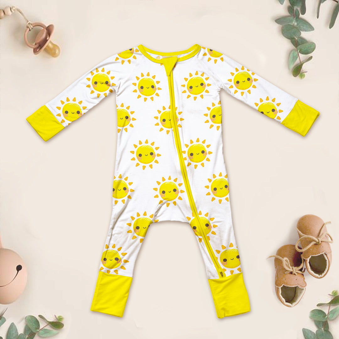 Comfortable Sunshine Bamboo Zippy – Bright and Cheerful for Baby