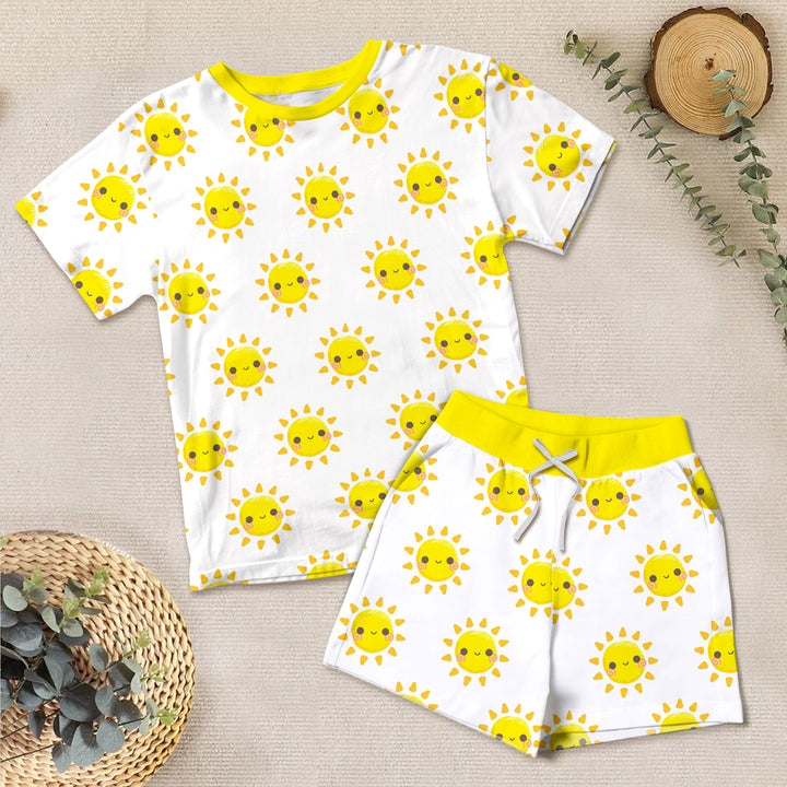 Comfortable Sunshine Bamboo Pajama for Kids – Bright and Soft