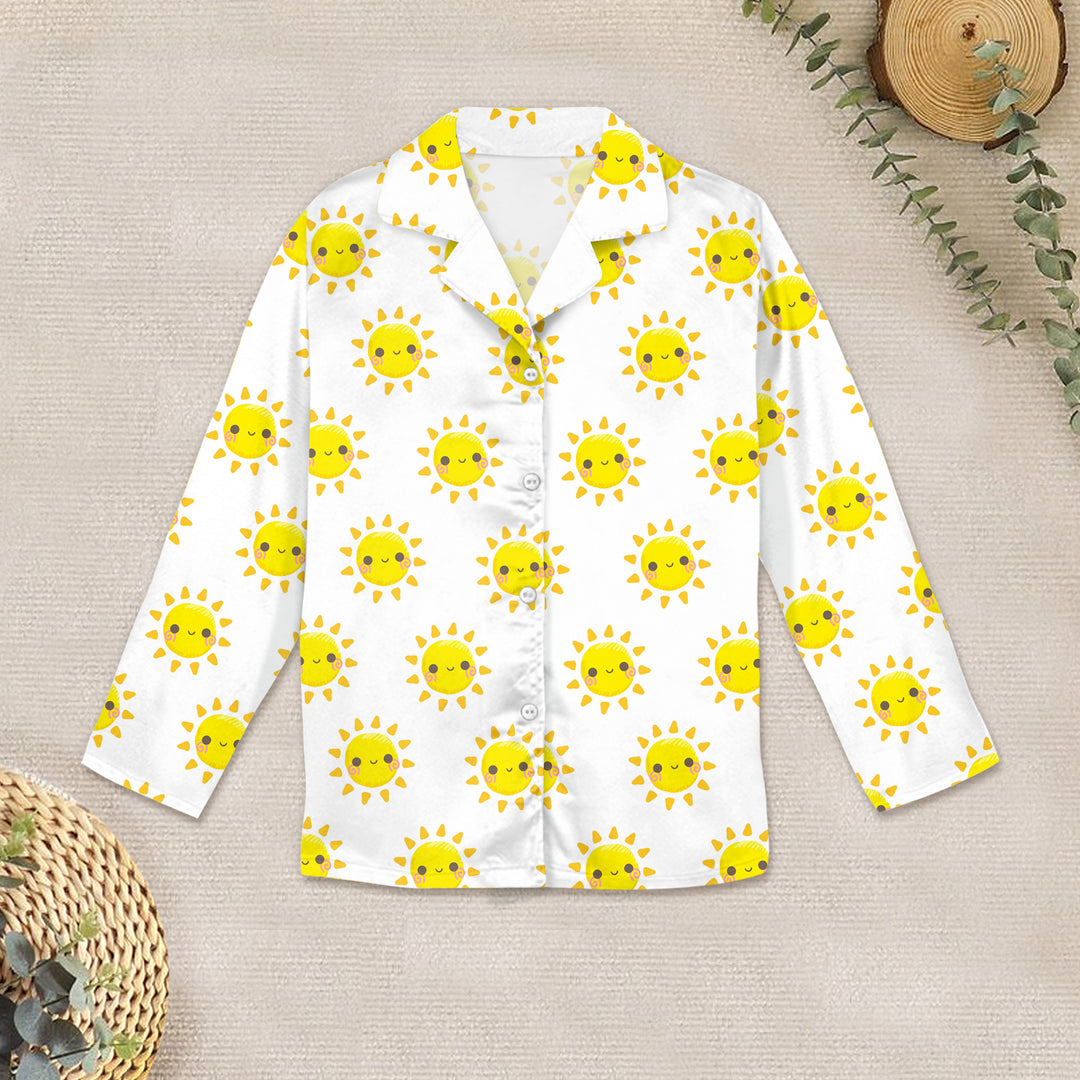 Comfortable Sunshine Bamboo Pajama for Kids – Bright and Soft