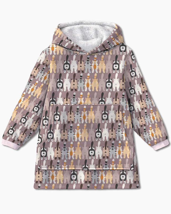 Cheeky Tails Bamboo Blanket Hoodie