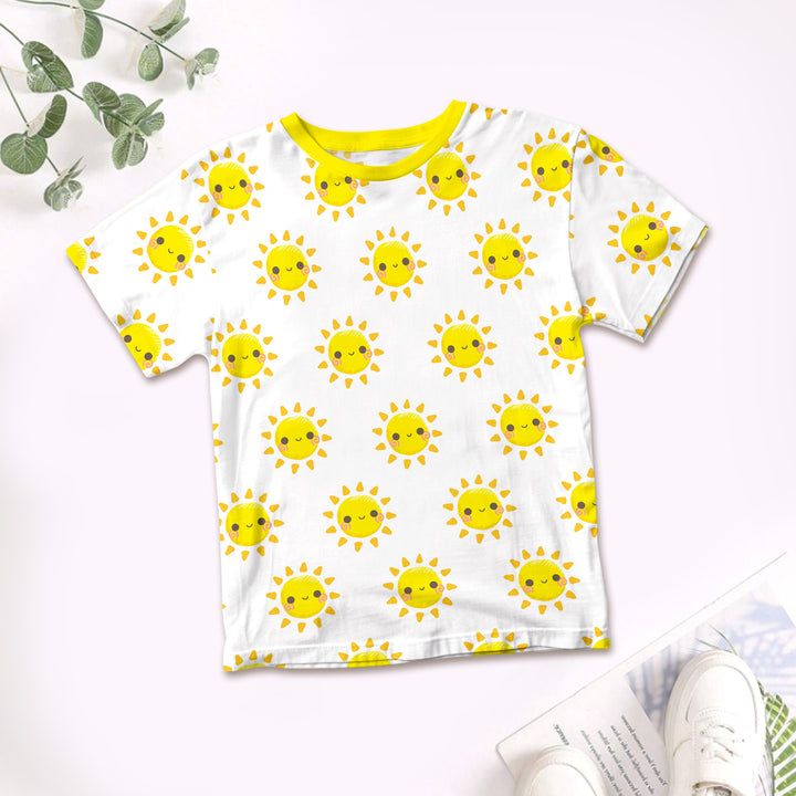 Comfortable Sunshine Bamboo Pajama for Kids – Bright and Soft