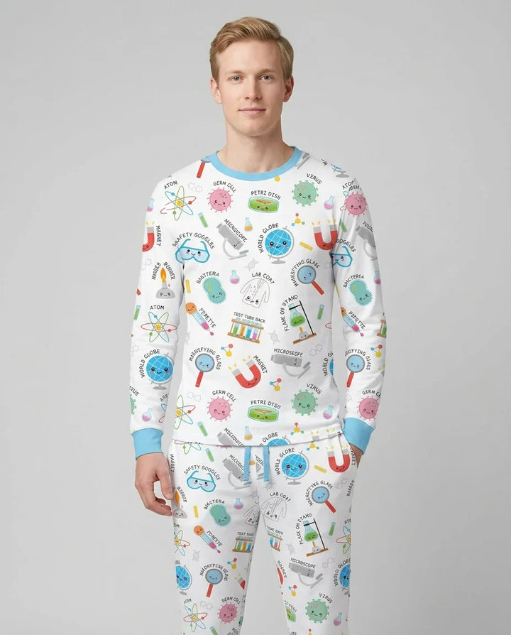 Vorlage Herren-Pyjama-Set