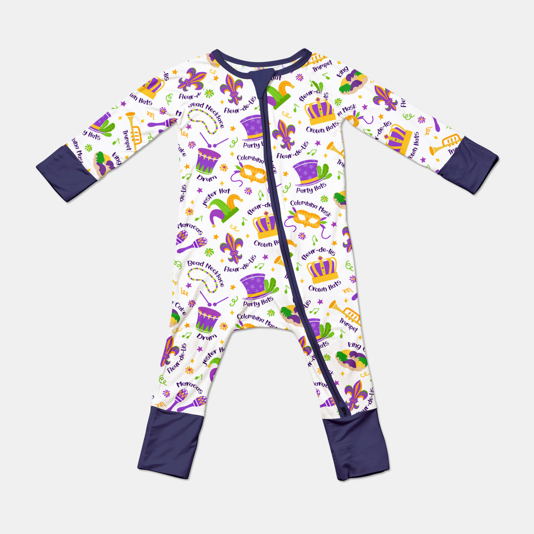 Mardi Gras Family Matching Convertible Zippy