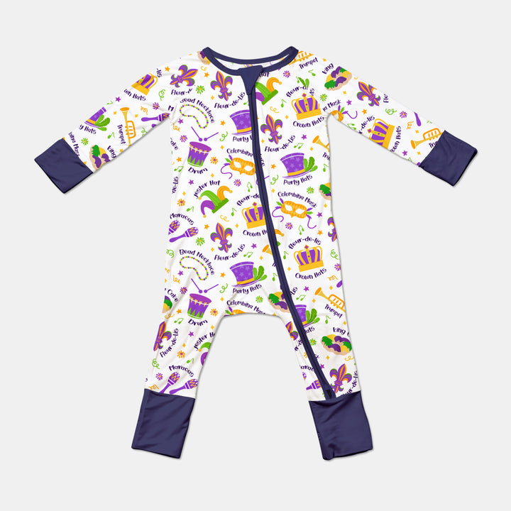 Mardi Gras Family Matching Convertible Zippy
