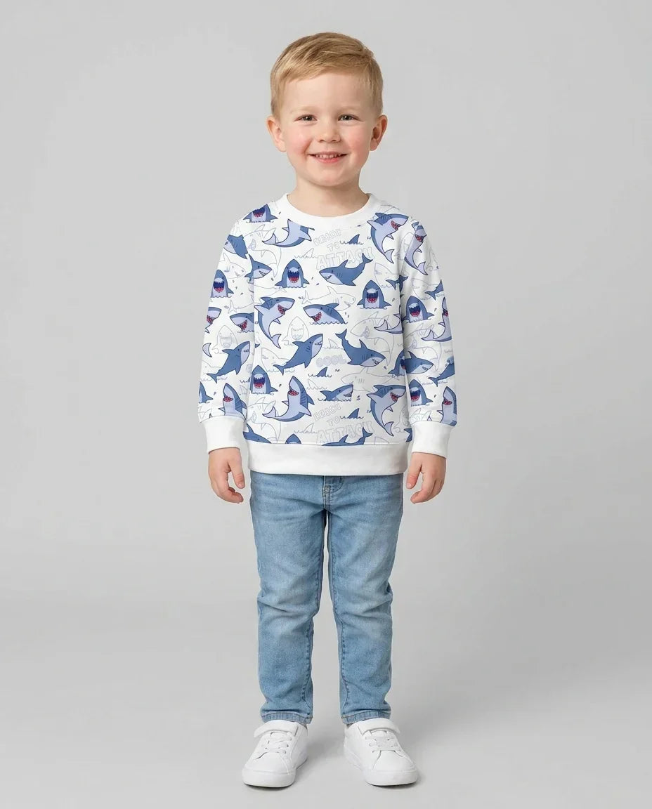 Sudadera de cuello redondo Bamboo Template
