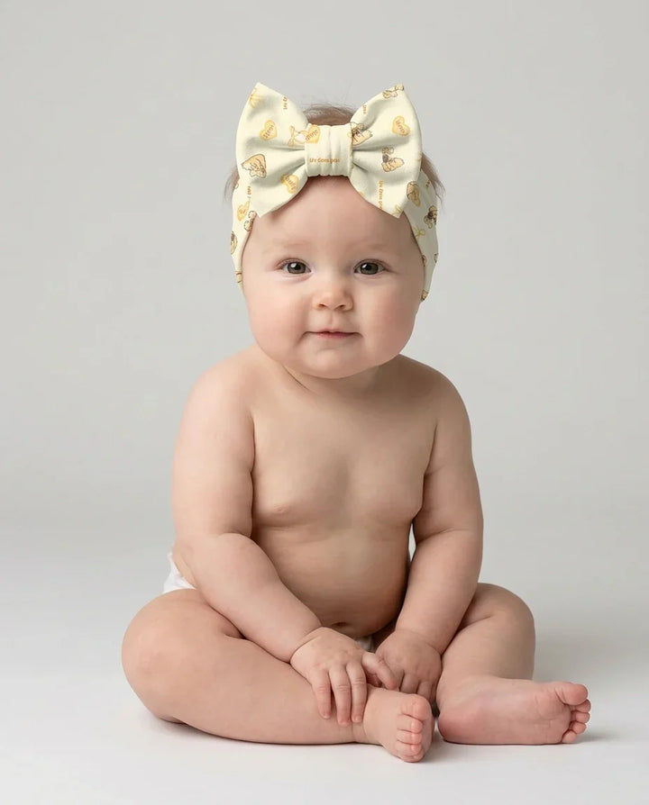 Sweat Yellow Mama Bear Headband
