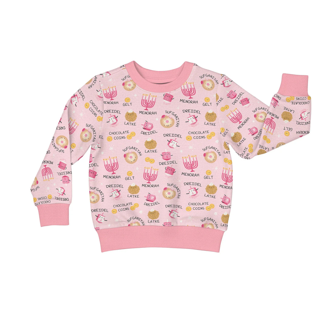 Family Hanukkah Matching Crewneck Sweatshirt