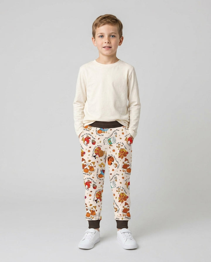 Plantilla de pantalón jogger de bambú