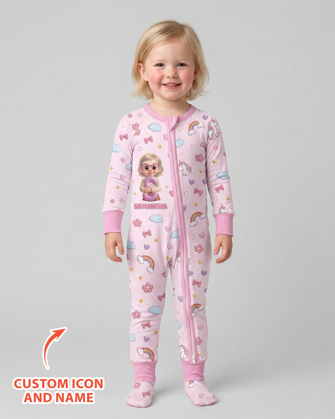 Little Star Initial Bamboo Convertible Zippy