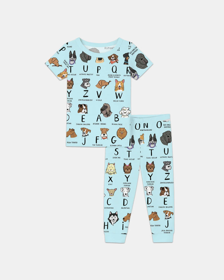 Zweiteiliges, kurzärmliges Pyjama-Set mit Marienkäfern