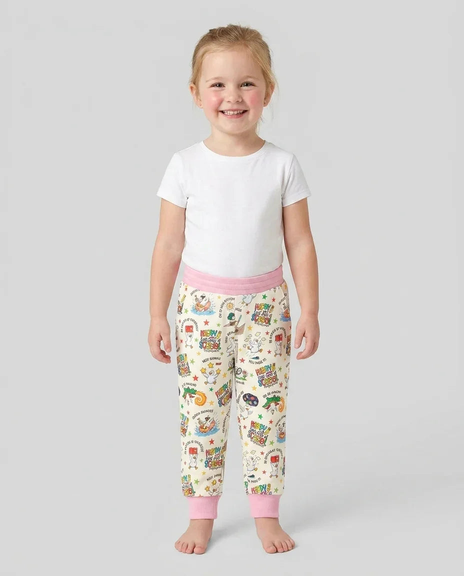 Silly Goose Happy Last Day of School Bamboo Jogger