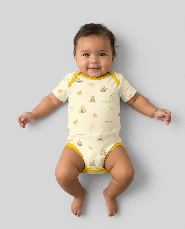 Sweat Yellow Mama Bear Bodysuit