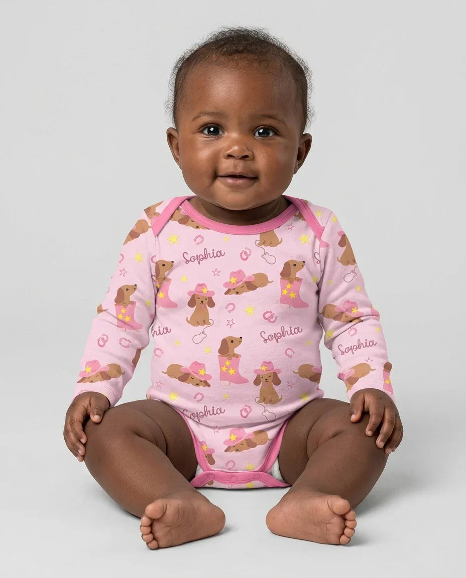 Howdy Dachshund Bodysuit