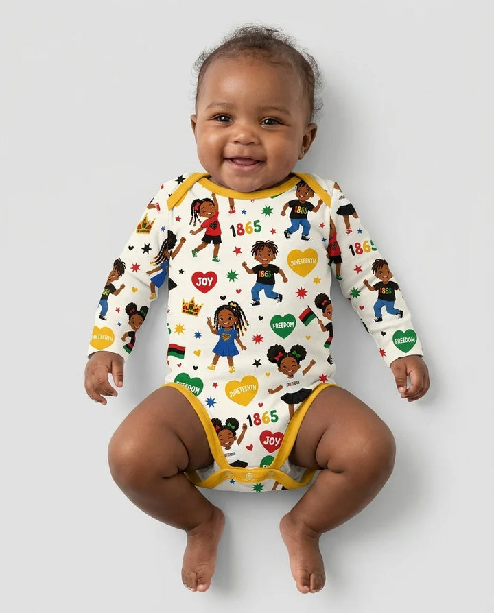 Celebrate Juneteenth Freedom Bamboo Bodysuit