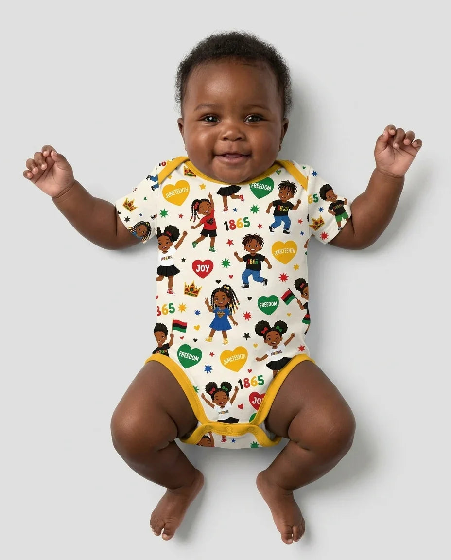 Celebrate Juneteenth Freedom Bamboo Bodysuit
