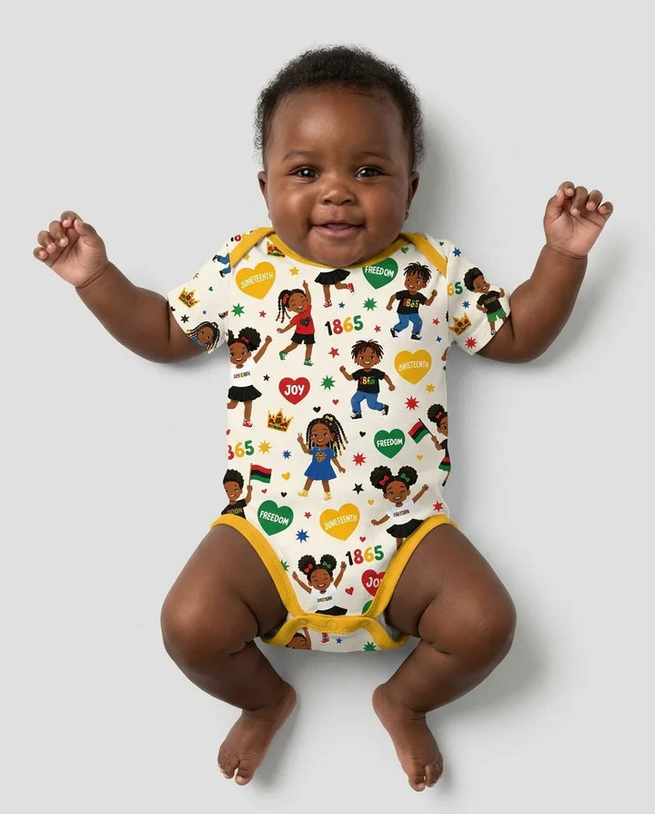 Celebrate Juneteenth Freedom Bamboo Bodysuit