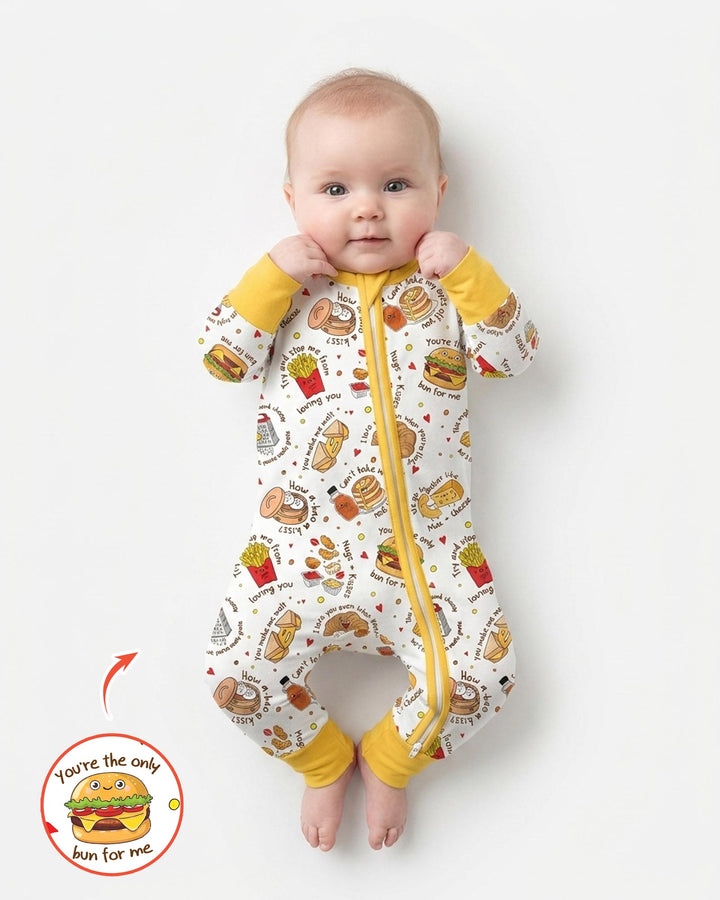 Food Puns Love Bamboo Convertible Zippy