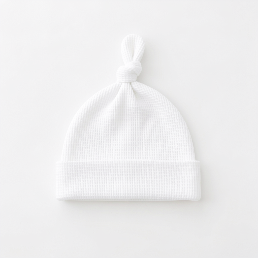 Waffle Bamboo Knotted Hat
