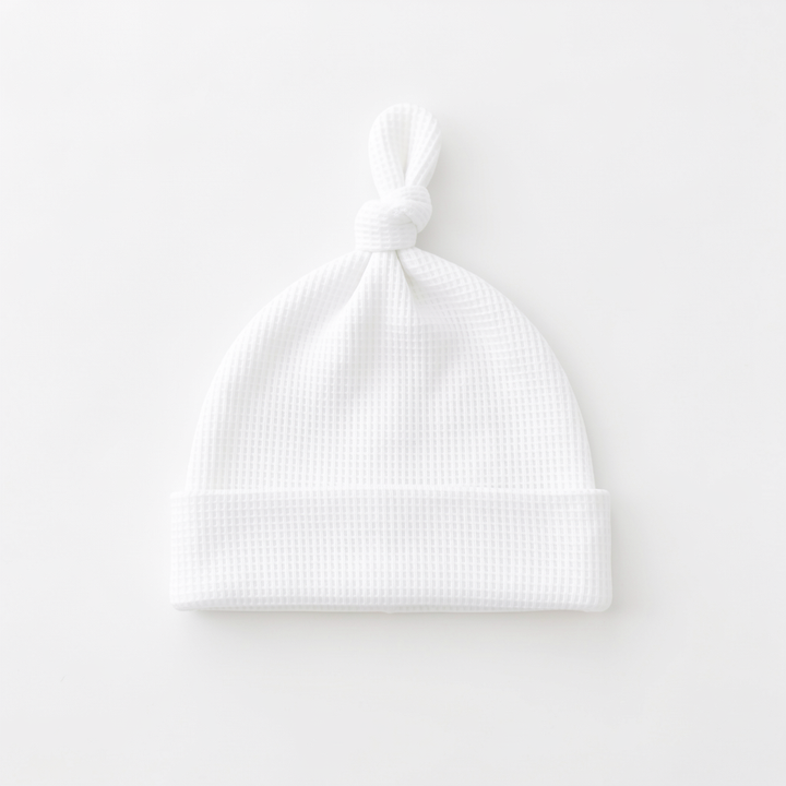 Waffle Bamboo Knotted Hat