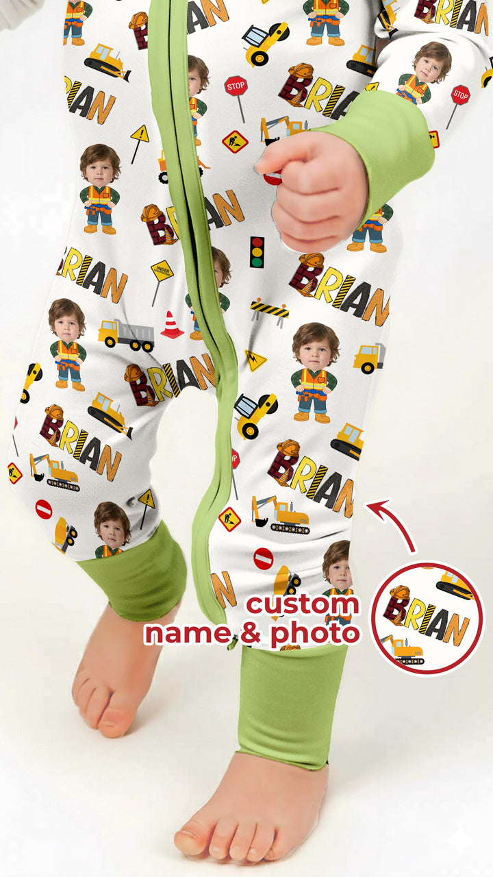 Custom Photo Doodle Little Builder Convertible Zippy