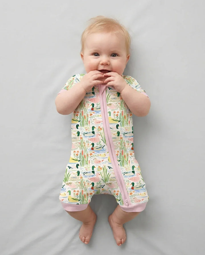 Whimsical Mallard Duck Bamboo Convertible Zippy