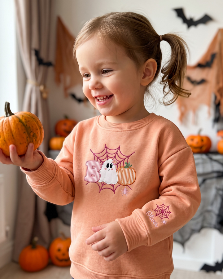 Sweatshirt mit Rundhalsausschnitt aus Bambusfaser